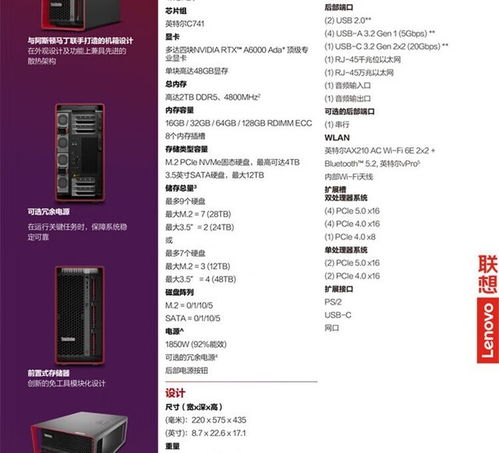 聯(lián)想ThinkStation PX 4410T 16G 2T 工作站 成都地區(qū)31899元與基礎軟件服務概覽